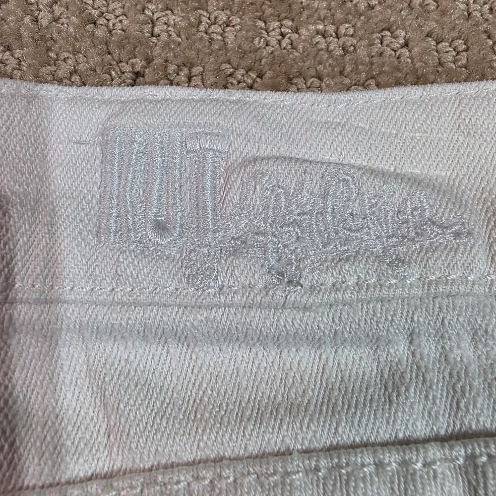 KUT from the‎ Kloth Catherine Boyfriend Short Size 4 White Denim KS734MB1N